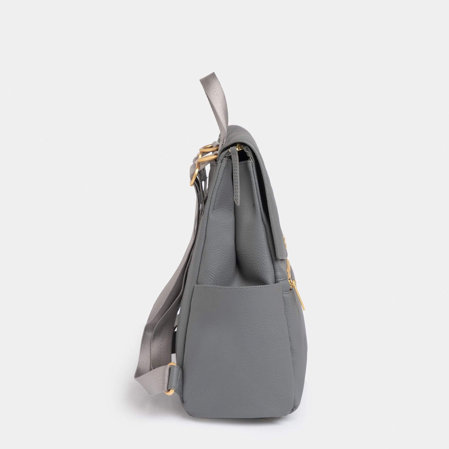 Side view of Freshly Picked Stone Mini Classic Diaper Bag II