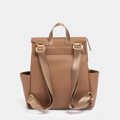 Back view of Freshly Picked Toffee Mini Classic Diaper Bag II