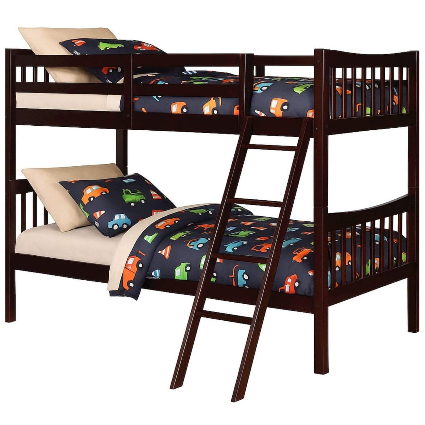 AFG FR Twin Over Twin Bunk Bed - Charcoal