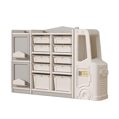 MONTARY Children’s Toy Storage Cabinet - Gray