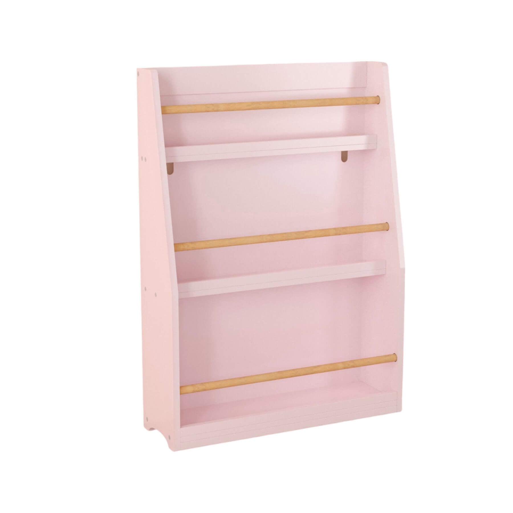 MOONRIVER 3 Tier Kids Book Shelf - Pink
