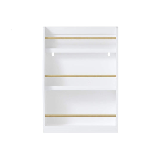MOONRIVER 3 Tier Kids Book Shelf - White