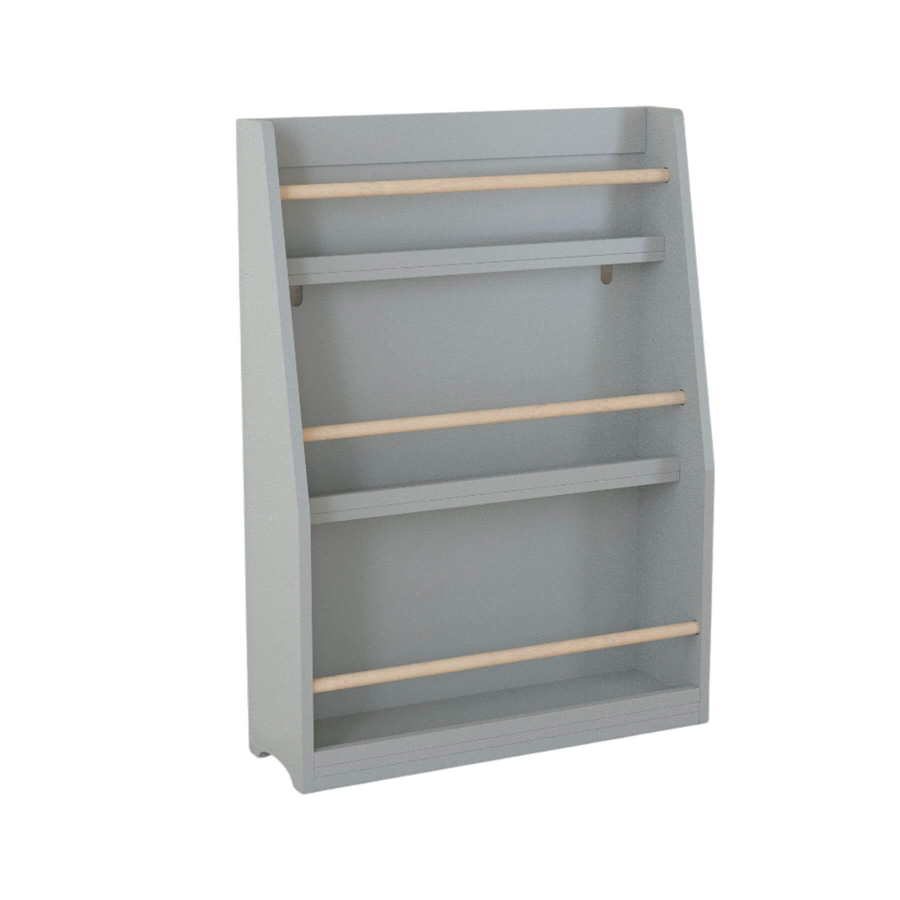 MOONRIVER 3 Tier Kids Book Shelf - Gray