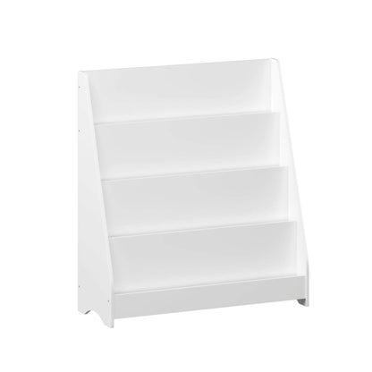 MOONRIVER Toddler Book Display Shelves - White