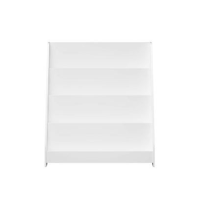 MOONRIVER Toddler Book Display Shelves - White