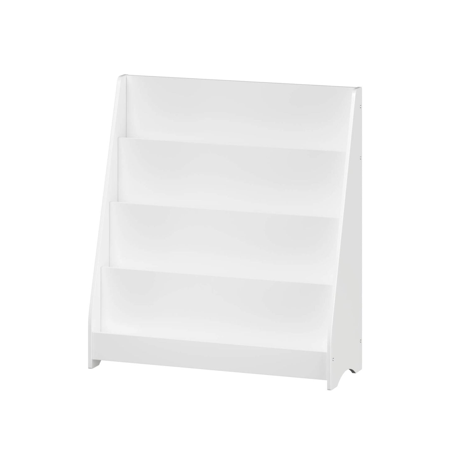 MOONRIVER Toddler Book Display Shelves - White