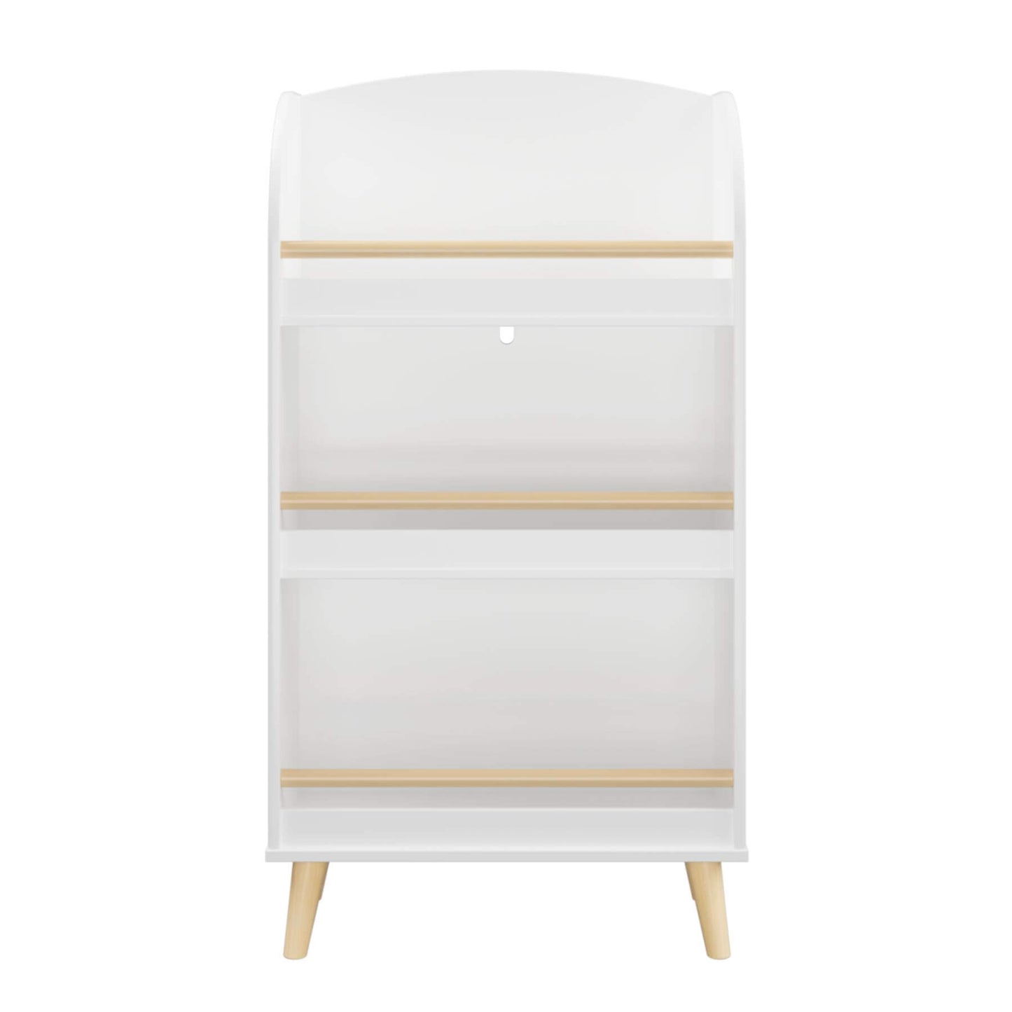MOONRIVER Kids Bookshelf 3-Tier White