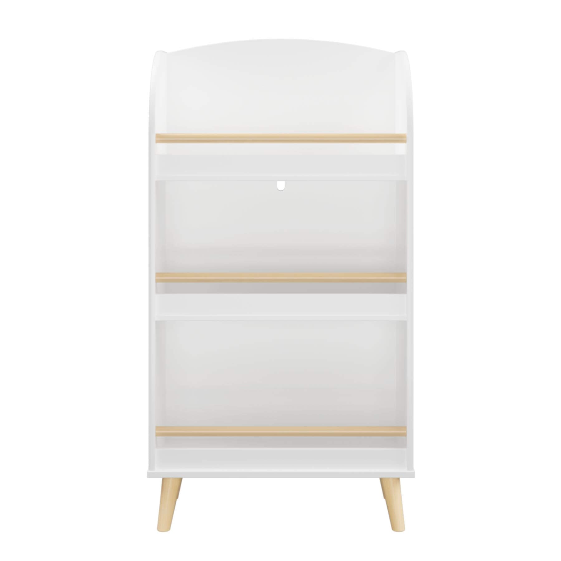 MOONRIVER Kids Bookshelf 3-Tier White