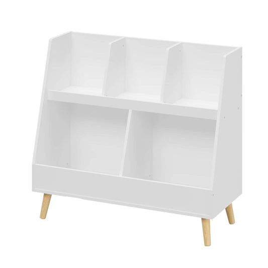 MOONRIVER Modern Kids Bookshelf - White