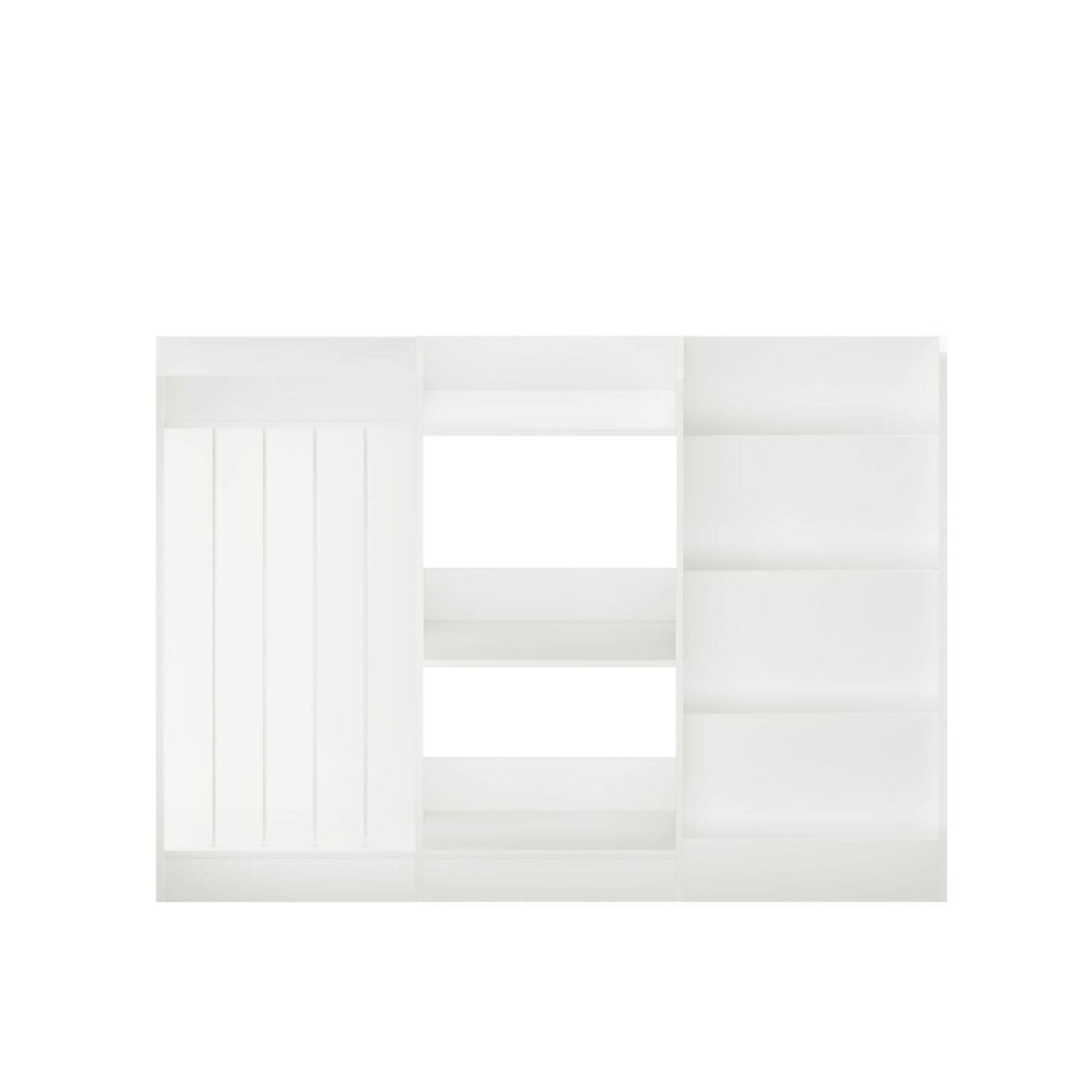 MOONRIVER 3-Tier Montessori Bookcase - White