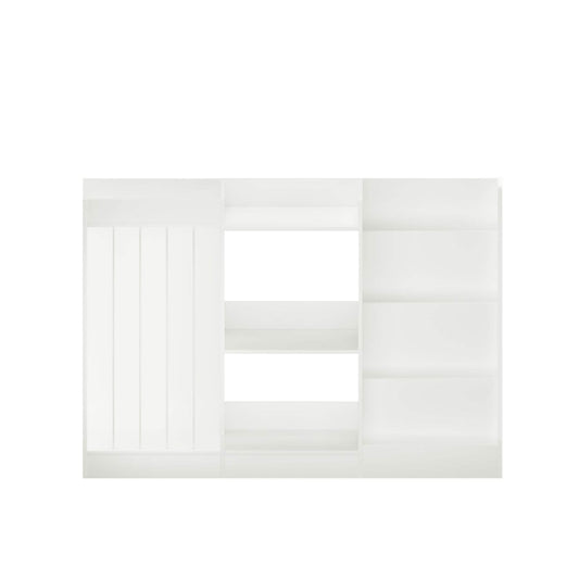 MOONRIVER 3-Tier Montessori Bookcase - White