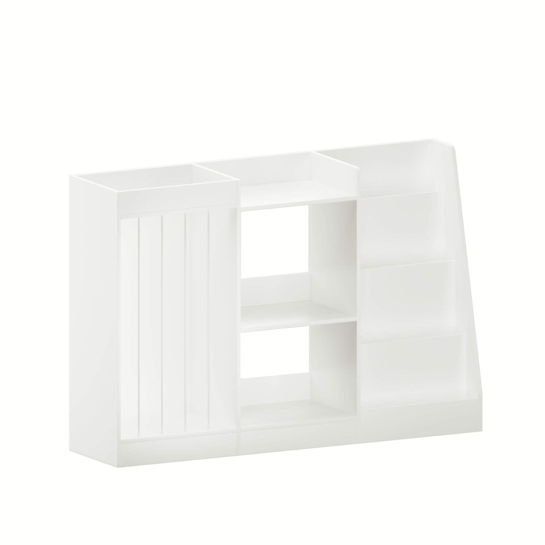 MOONRIVER 3-Tier Montessori Bookcase - White