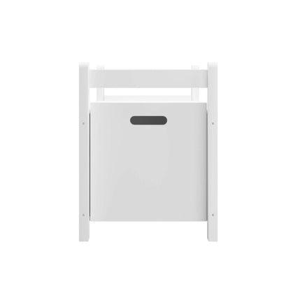 MOONRIVER Kids Toy Box Chest - White