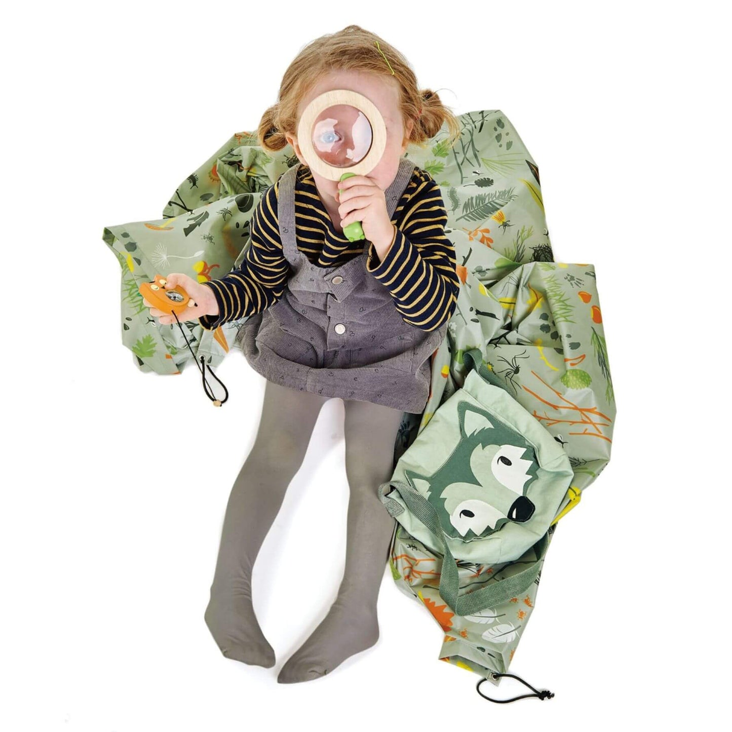 Child playing with Tender Leaf Forest Trail Kit