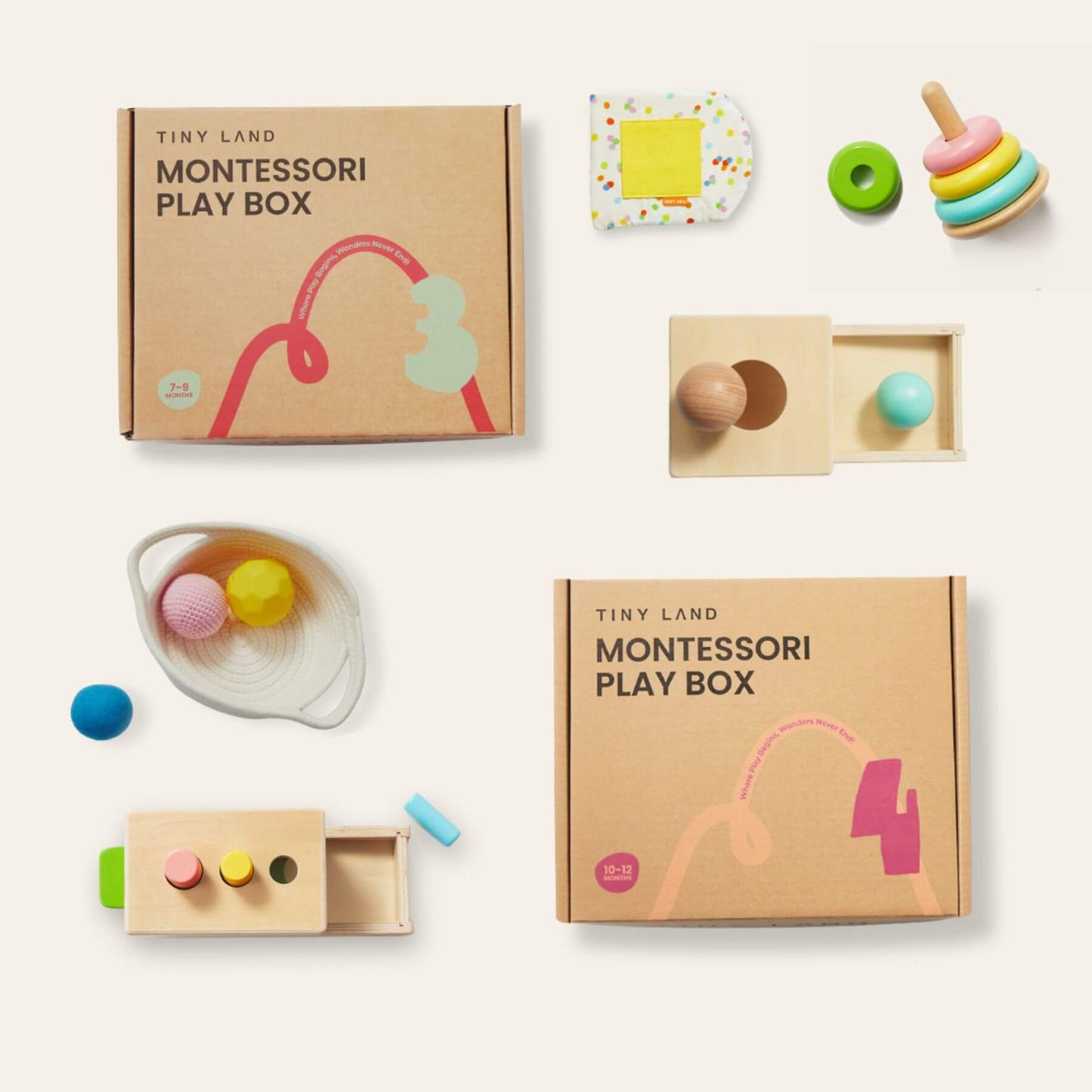 Tiny Land® Montessori Early Skills Baby Set