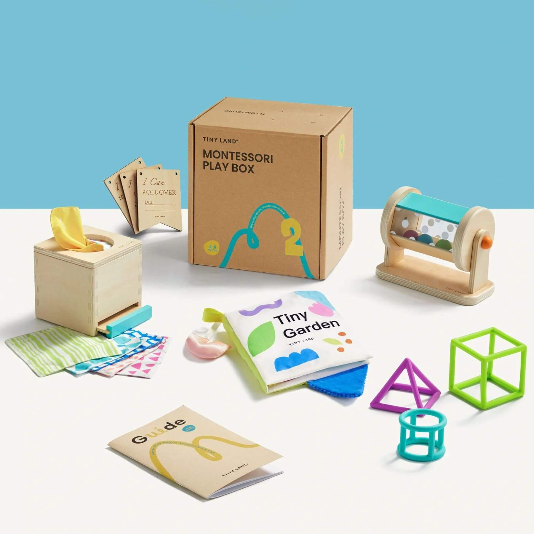 Tiny Land® Montessori Toys for Newborns