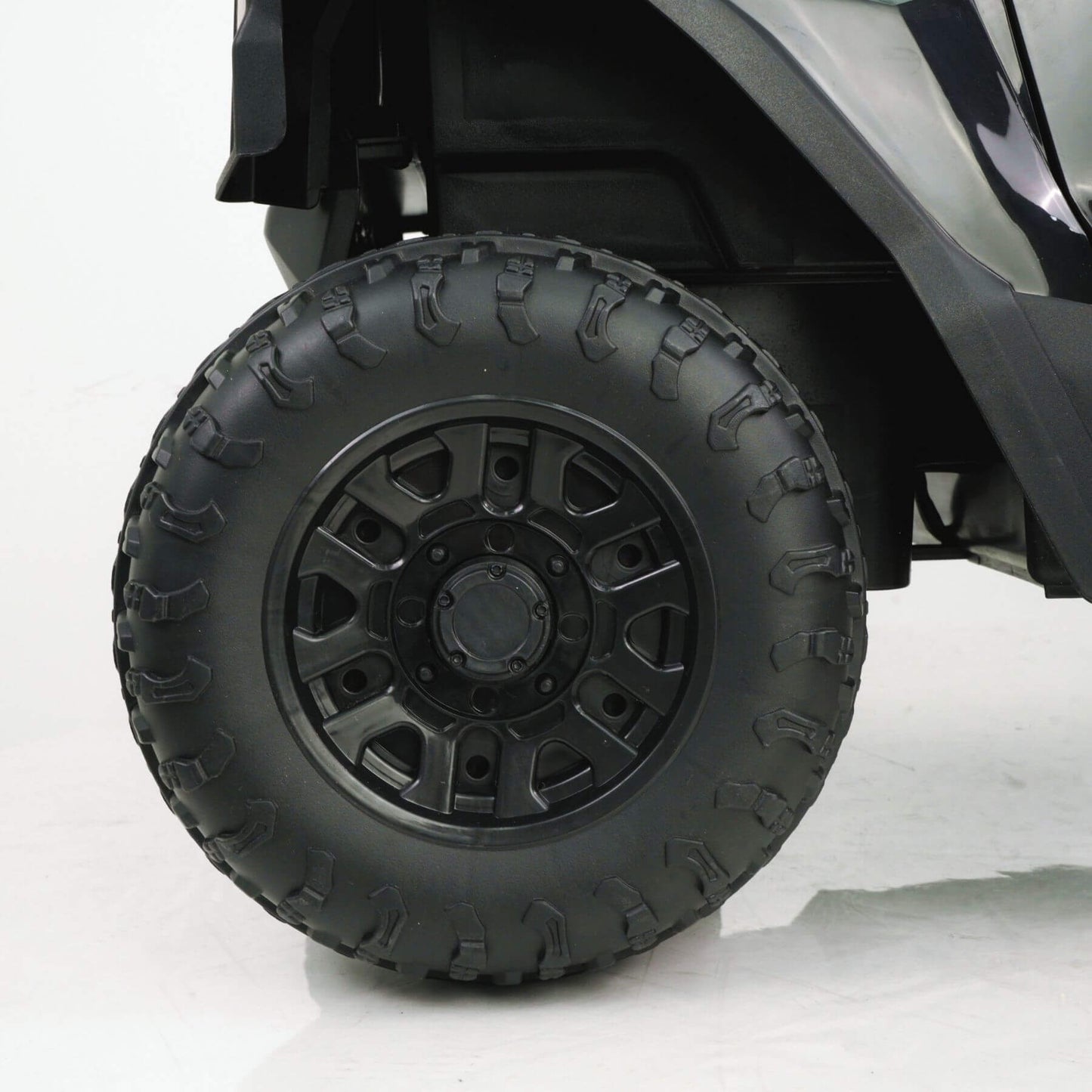 Wheel of Tamco 12V Ride On UTV Toy Electric Car Blue