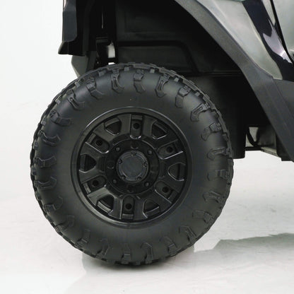 Wheel of Tamco 12V Ride On UTV Toy Electric Car Blue