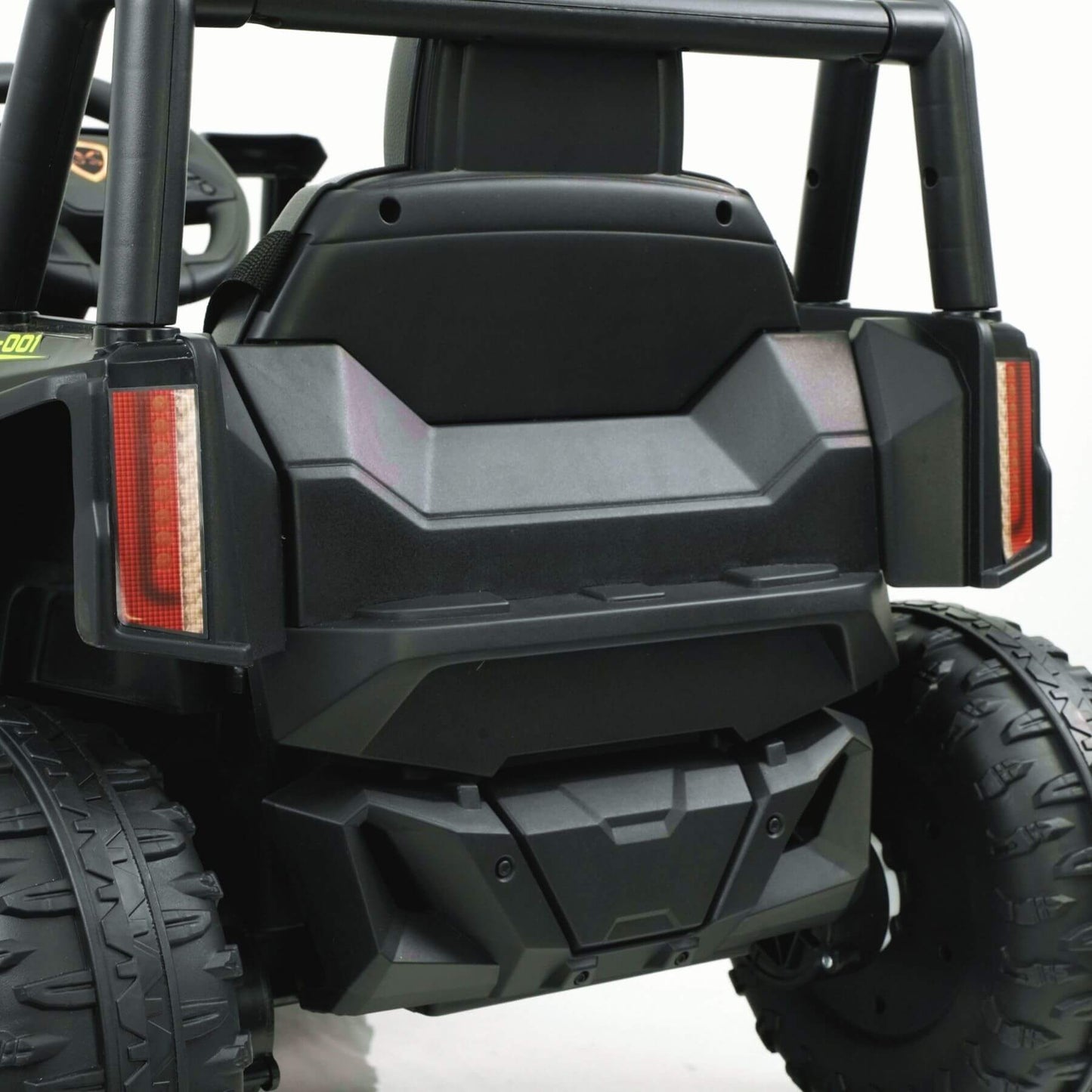 Close-up of Tamco 12V Ride On UTV Toy Electric Car - Red