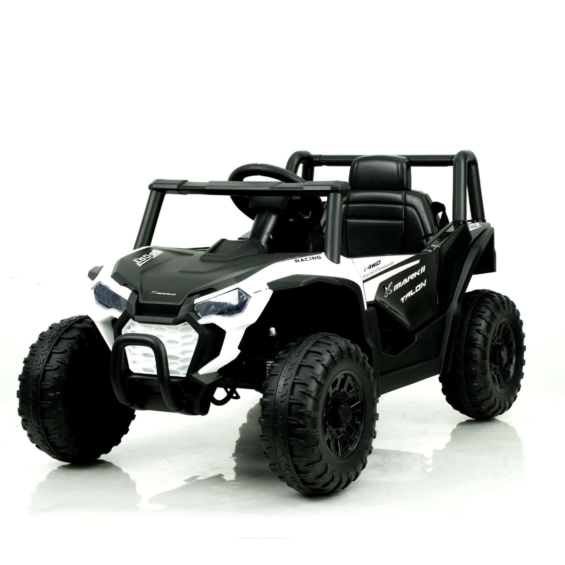 Tamco 12V Ride On UTV Toy Electric Car White
