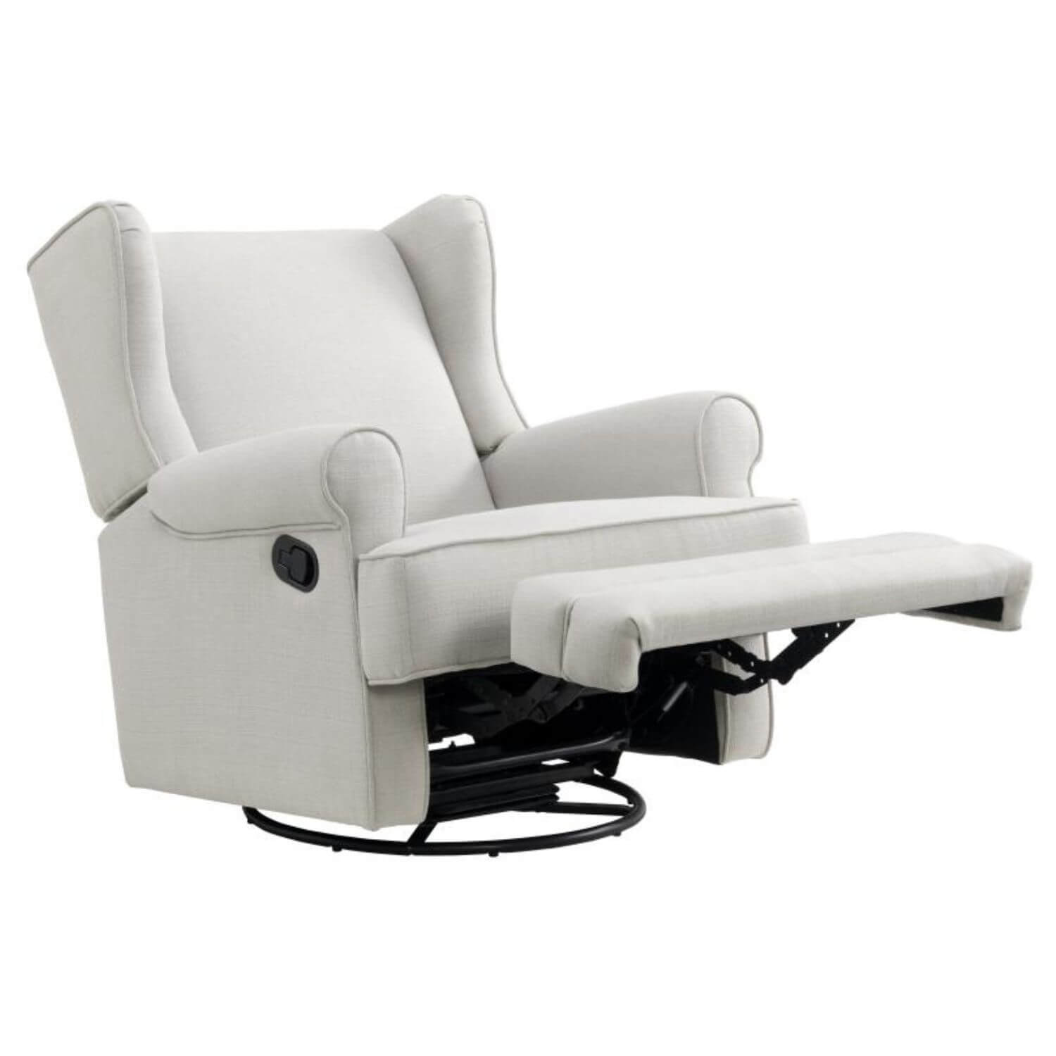 Oxford Baby Teegan Nursery Swivel Rocker Recliner Chair | Sand