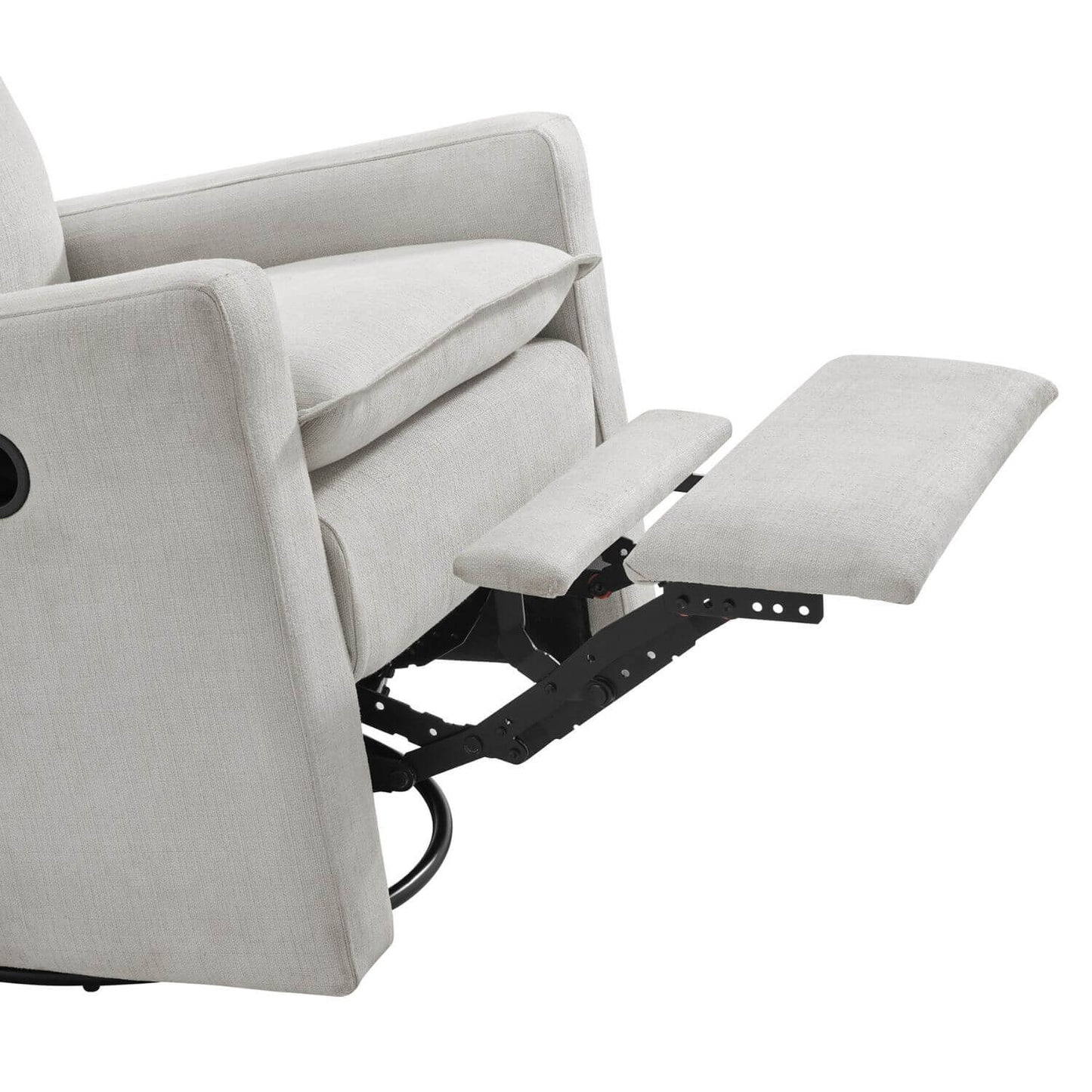 Oxford Baby Uptown Nursery Swivel Rocker Recliner in Sand