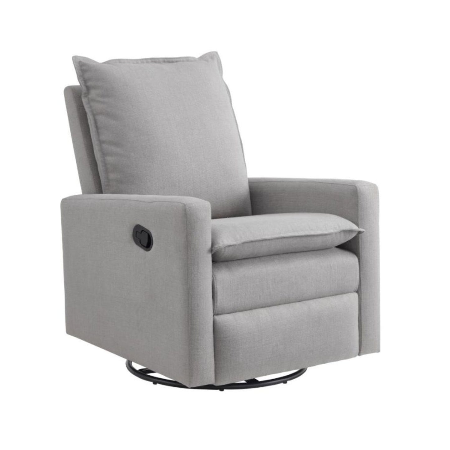 Oxford Baby Uptown Nursery Swivel Rocker Recliner | Gray