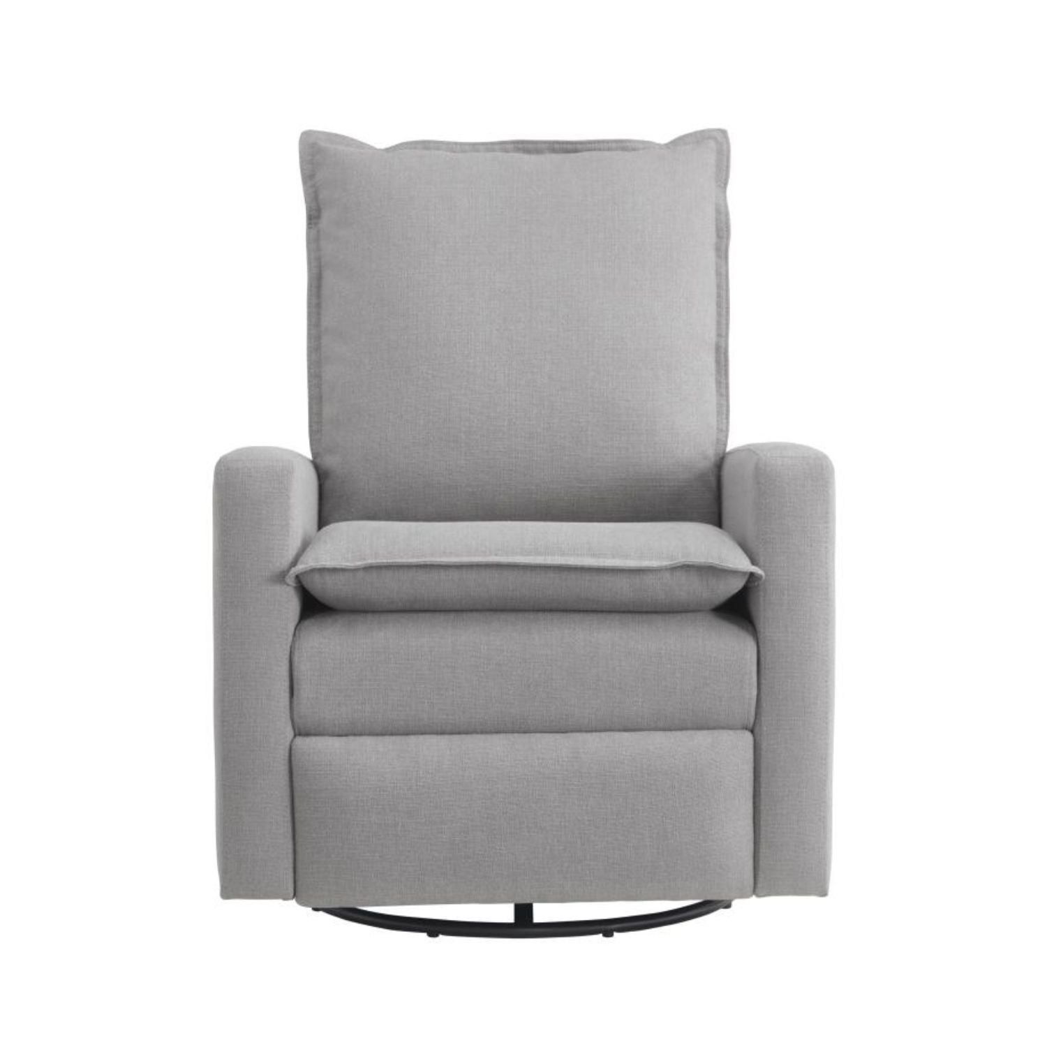 Oxford Baby Uptown Nursery Swivel Rocker Recliner | Gray