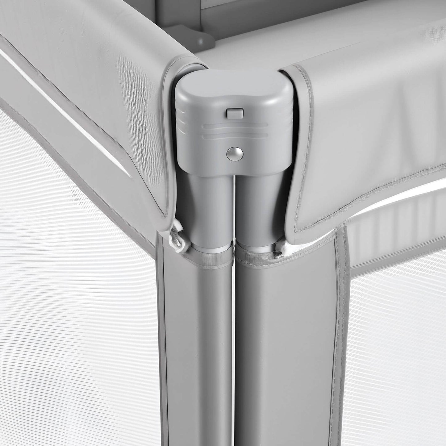 Close-up of VEVOR Baby Playpen 78.7″ x 70.1″ - Gray