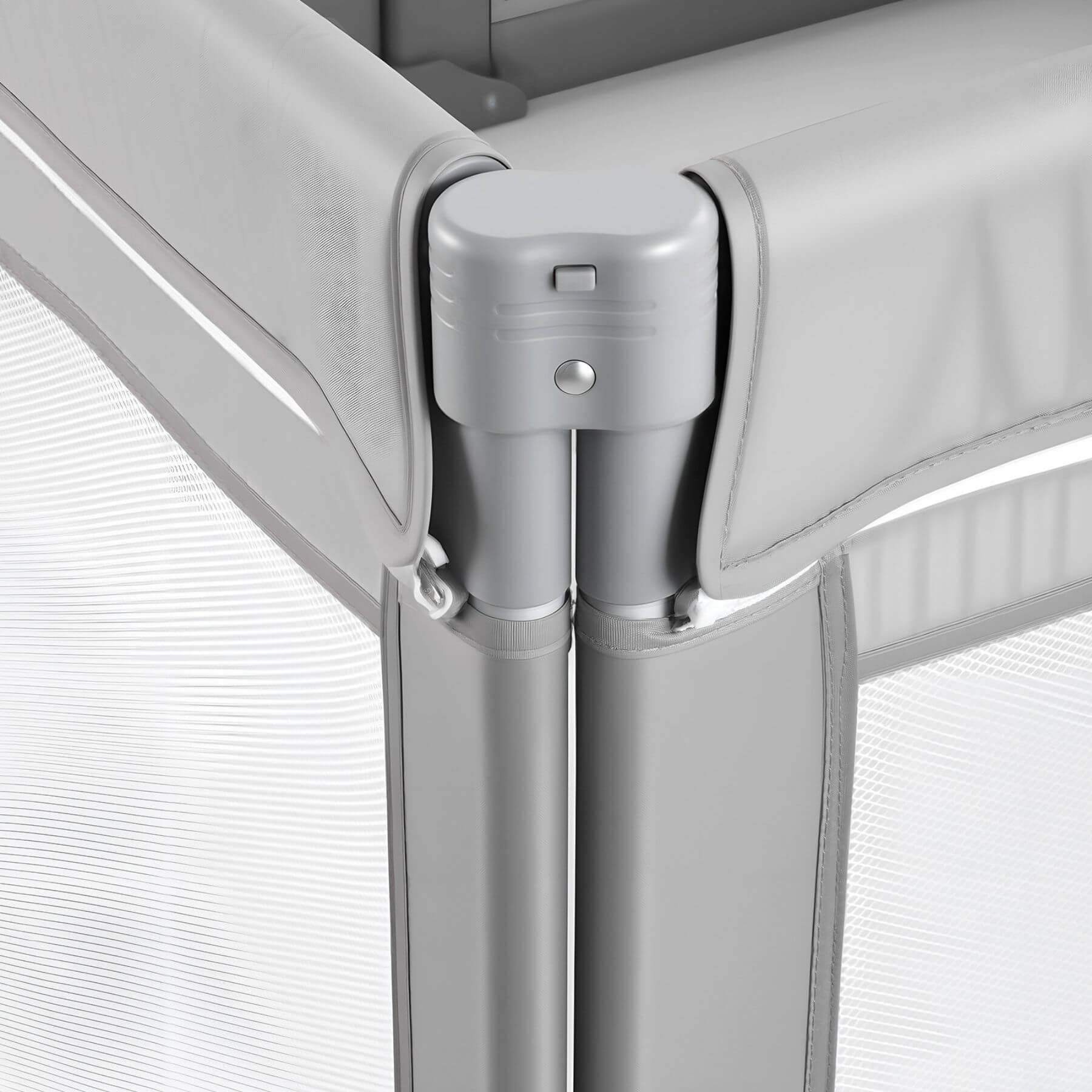 Close-up of VEVOR Baby Playpen 78.7″ x 70.1″ - Gray