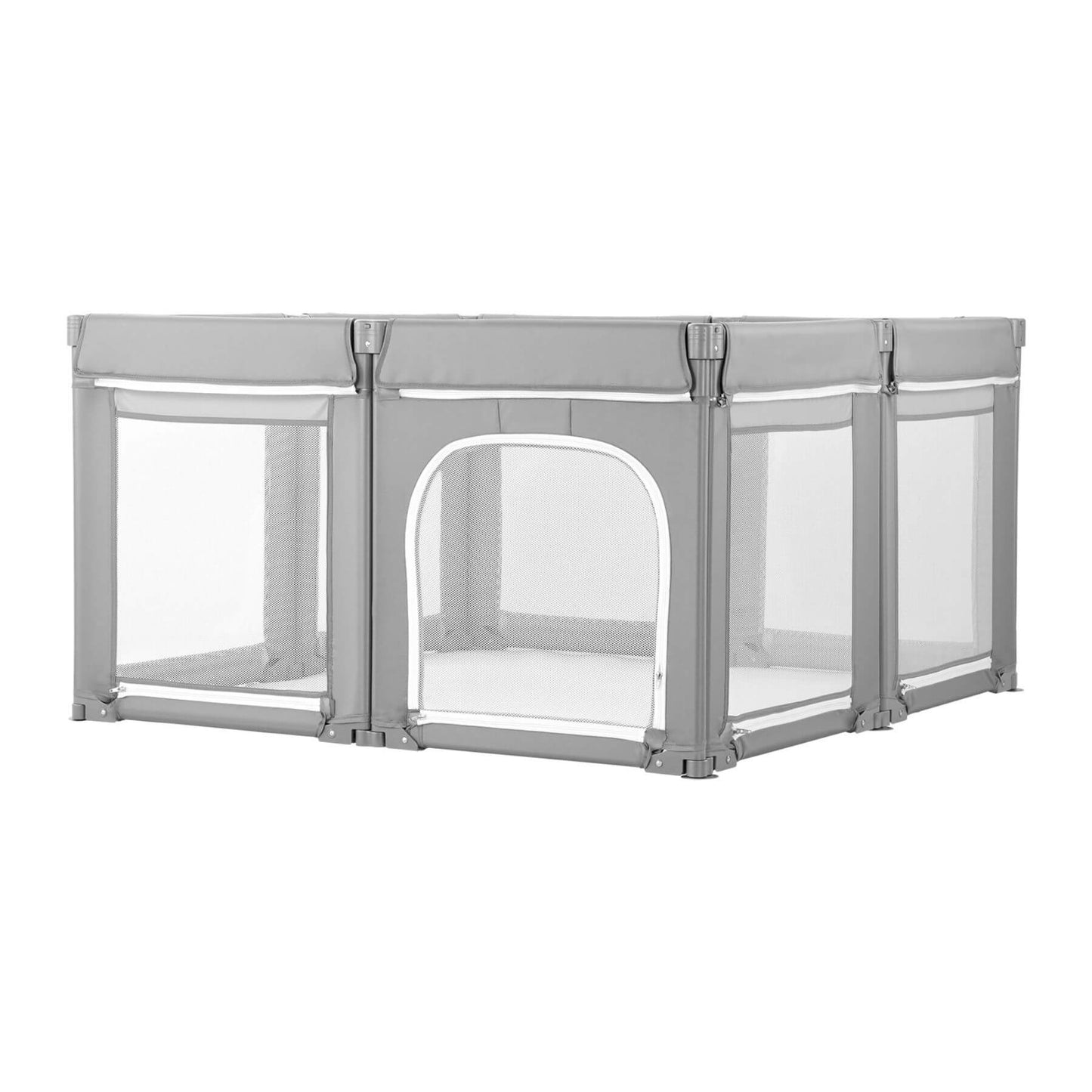 VEVOR Baby Playpen 78.7″ x 70.1″ - Gray