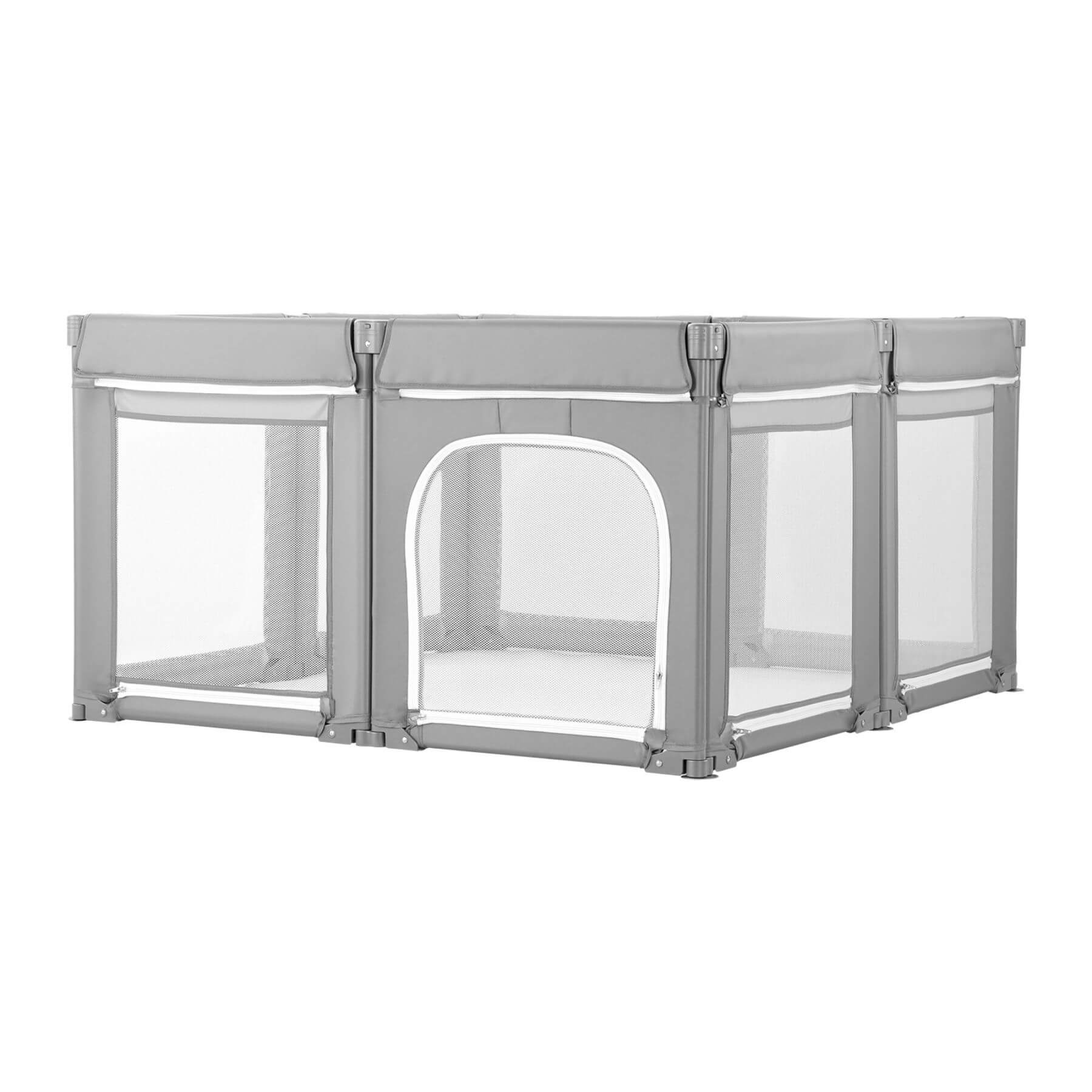 VEVOR Baby Playpen 78.7″ x 70.1″ - Gray