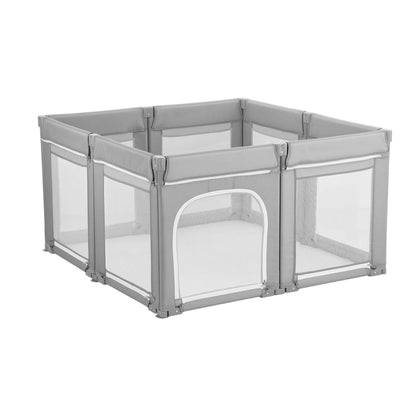VEVOR Baby Playpen 78.7″ x 70.1″ - Gray
