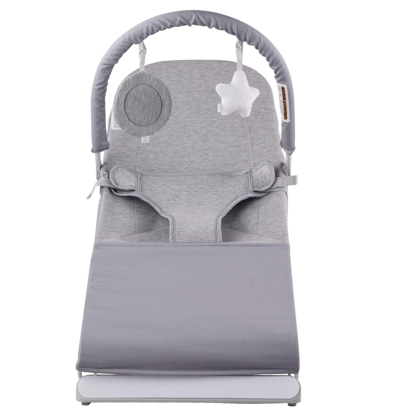 VEVOR Baby Bouncer Seat Chair - Light Gray