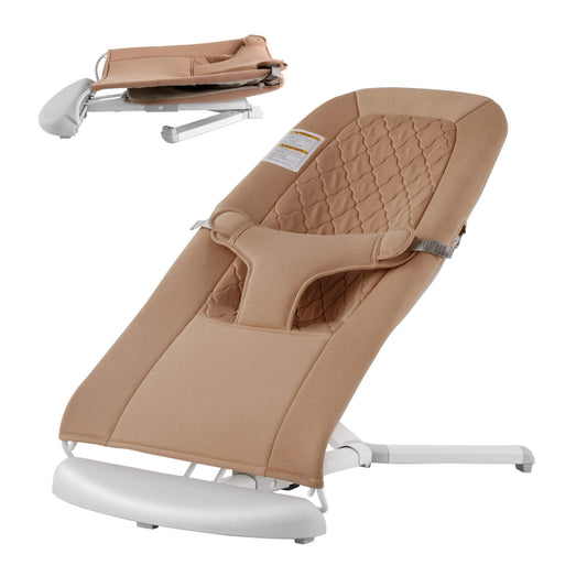 VEVOR Baby Bouncer Seat Chair - Camel