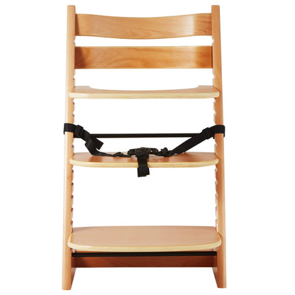 VEVOR Wooden Convertible High Chair - Natural