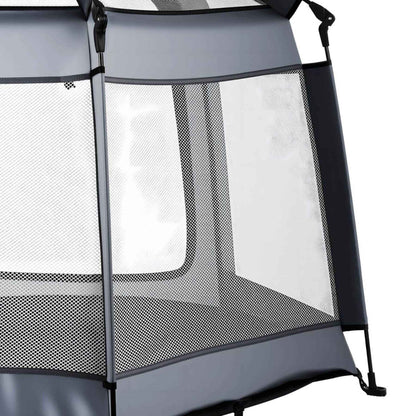 Close-up of VEVOR Pop Up Toddler Playpen with Canopy