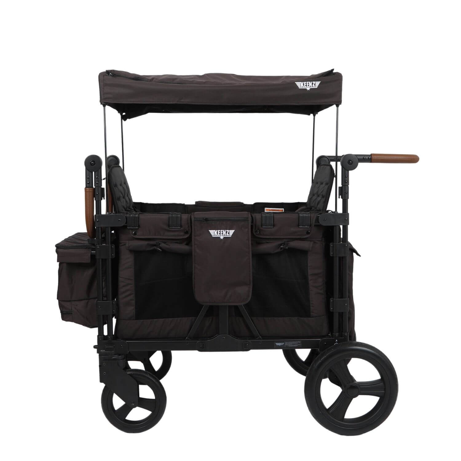 Keenz XC+ - Luxury Comfort Stroller Wagon 4 Passenger Black