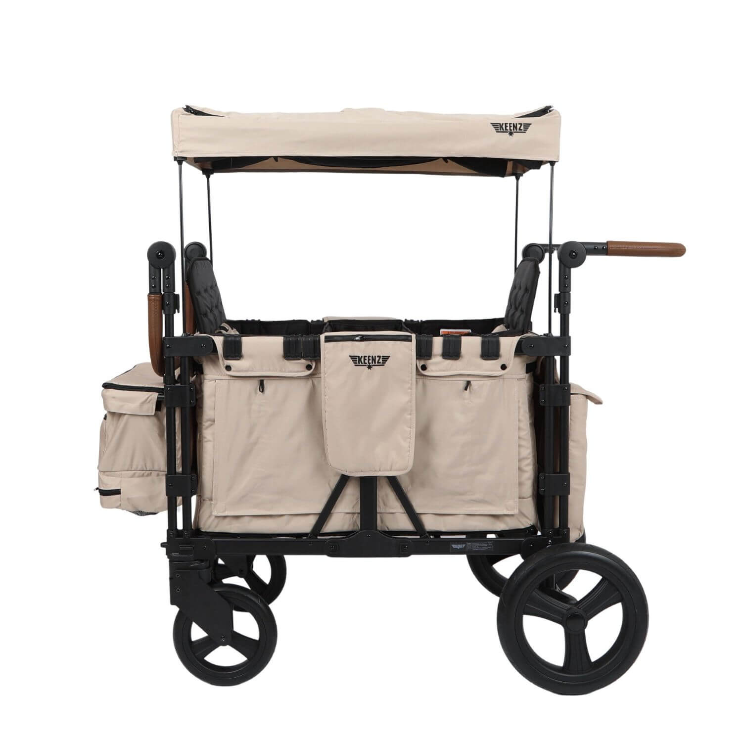 Keenz XC+ - Luxury Comfort Stroller Wagon 4 Passenger Cream