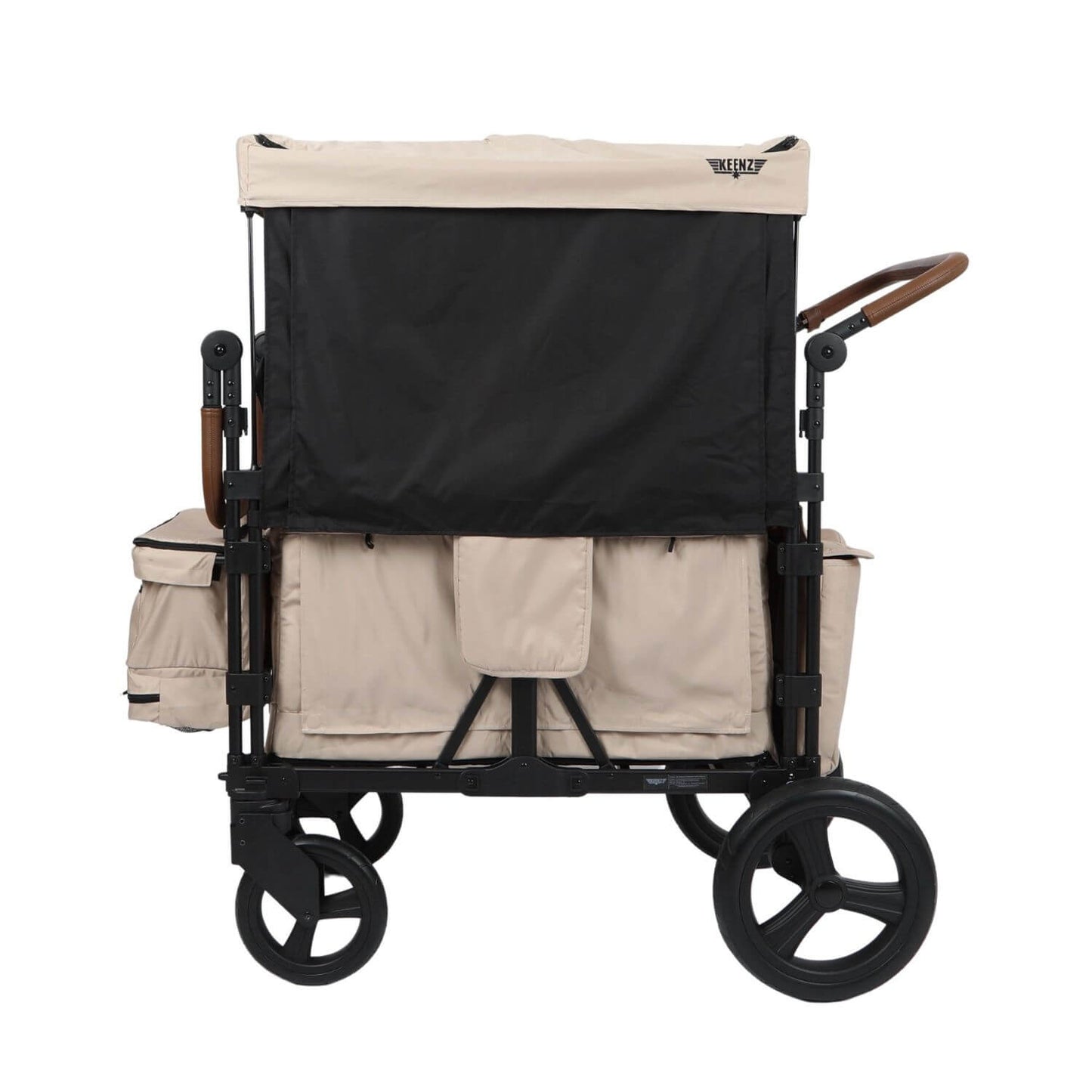 Keenz XC+ - Luxury Comfort Stroller Wagon 4 Passenger Mocha