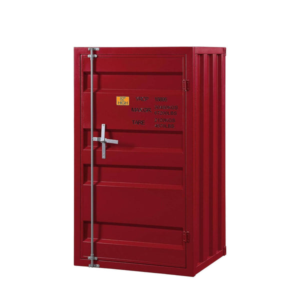 ACME Cargo 1-Door Chest in Red