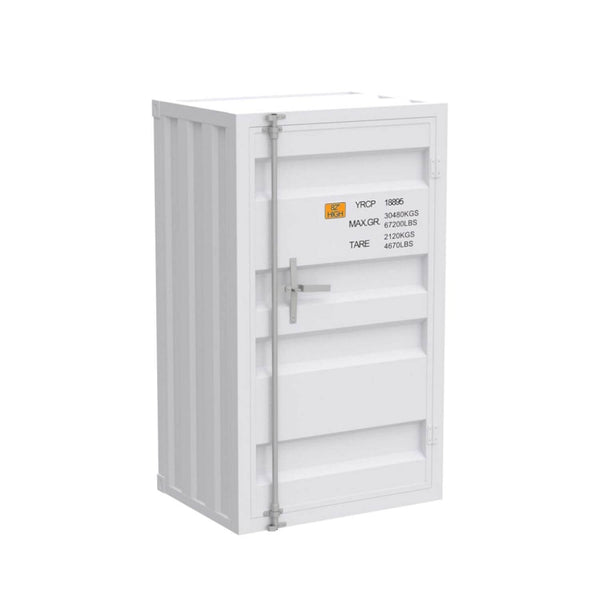 ACME Cargo 1-Door Chest in White