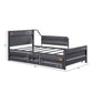 ACME Cargo Twin Daybed & Trundle in Gunmetal - Dimensions