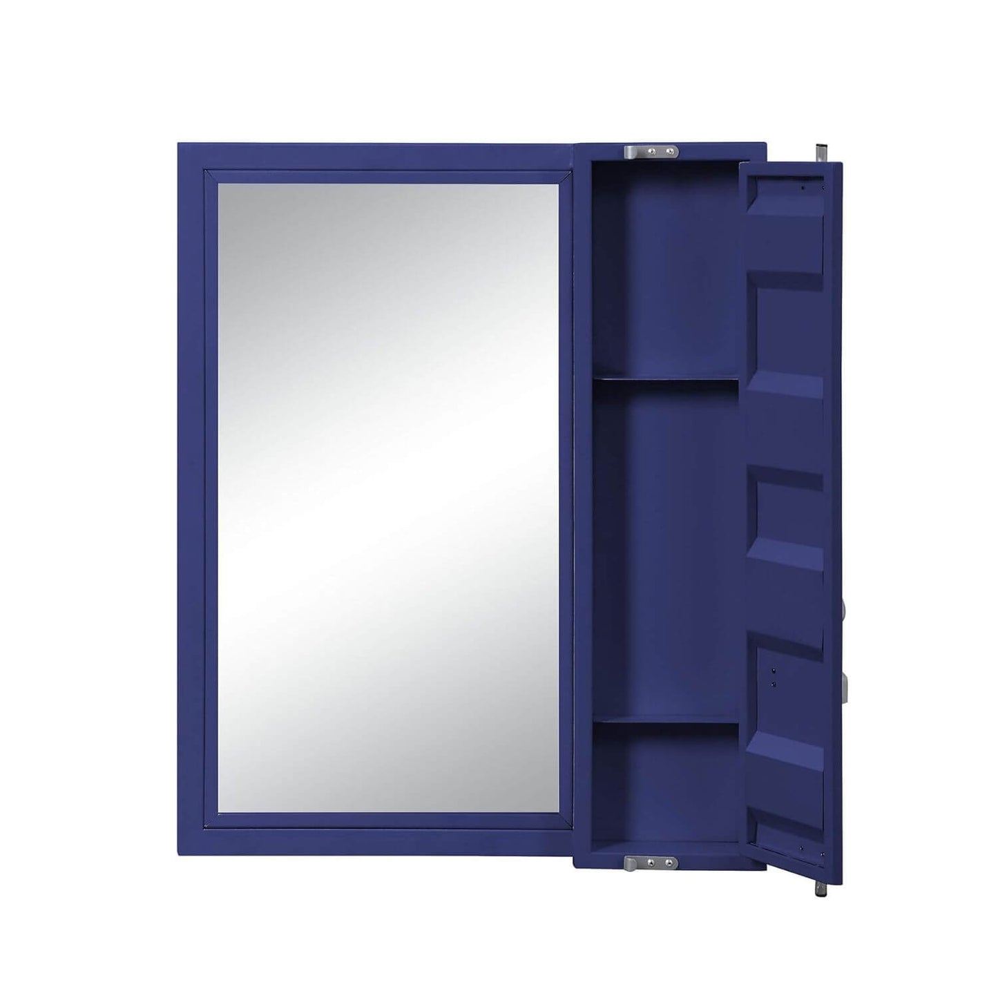 ACME Cargo Vanity Mirror in Blue - Open