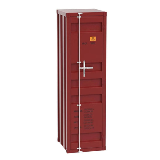 ACME Cargo Double Door Wardrobe in Red