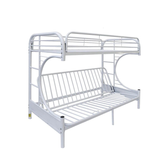 ACME Eclipse Twin/Full/Futon Bunk Bed in White