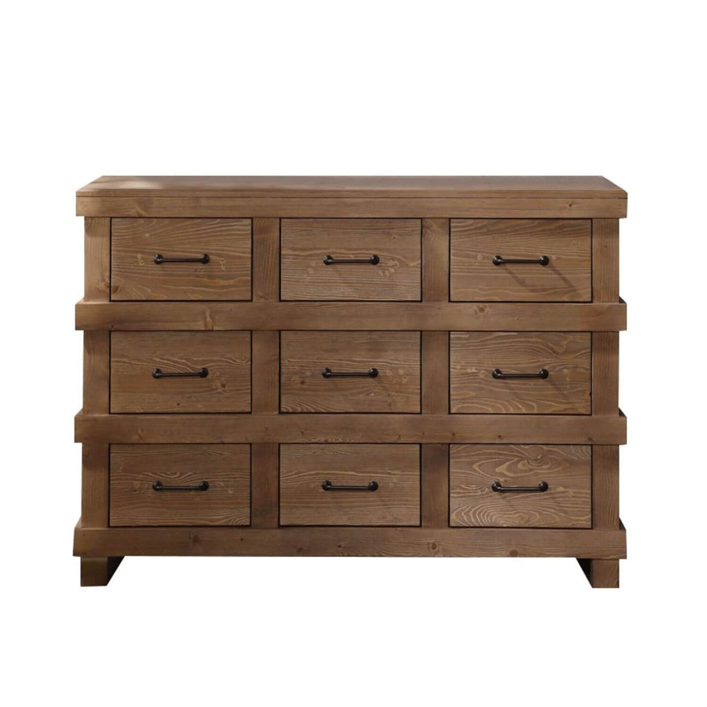 ACME Adams 9-Drawer Dresser | Antique Oak