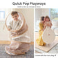 Kid Playing Tiny Land® Adventure Play Tunnel