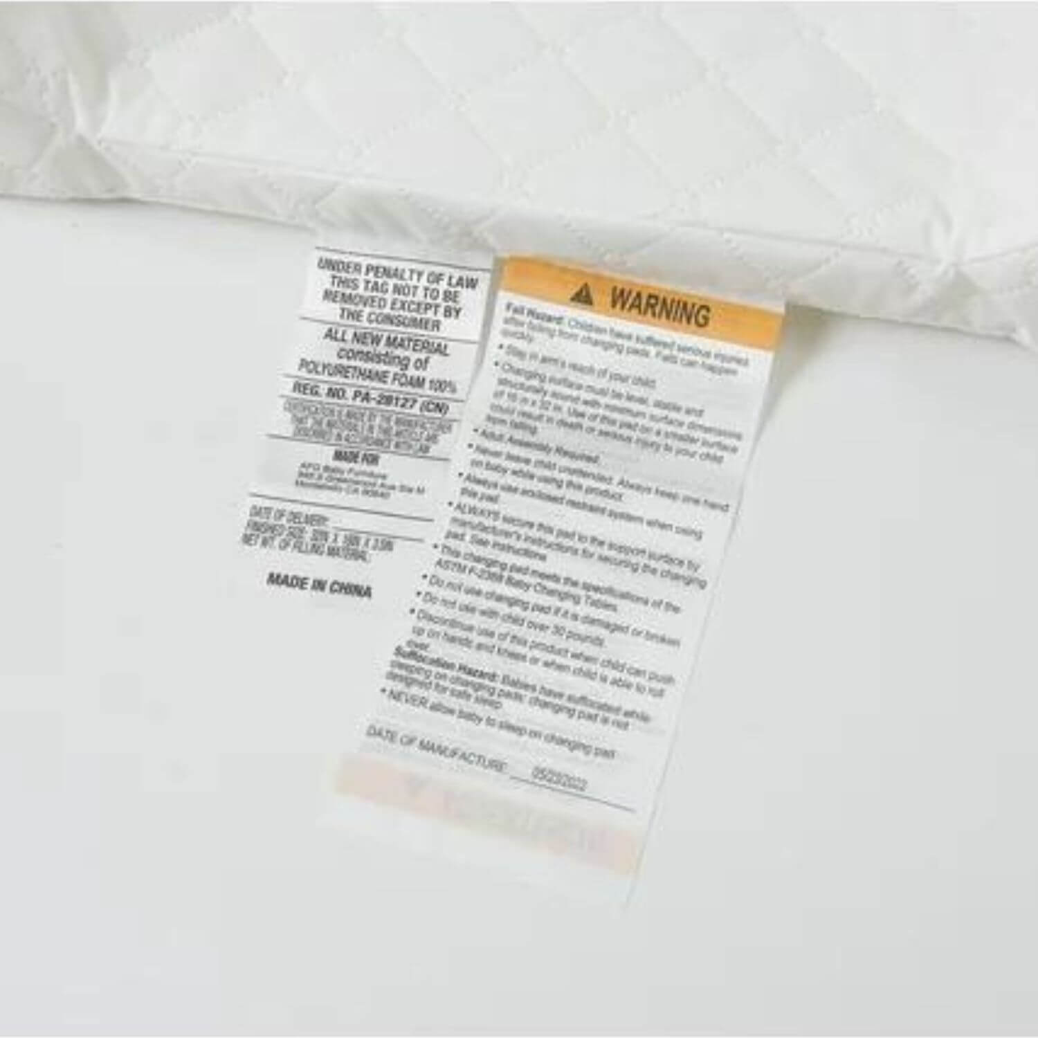 AFG Contoured Changing Pad