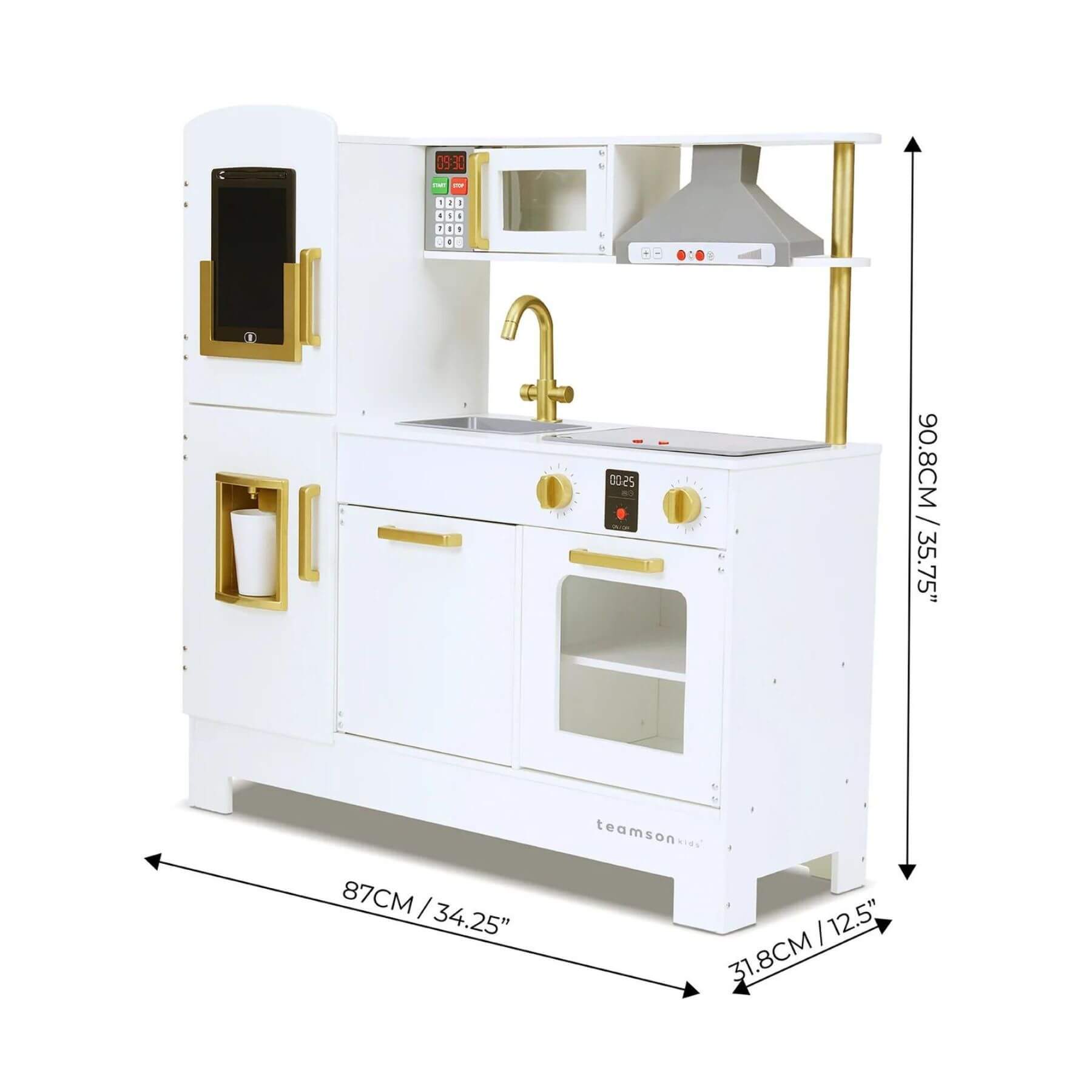 Teamson Kids All-in-One Little Chef Munich Play Kitchen
